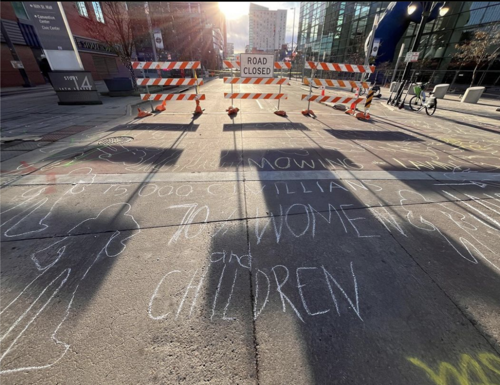 An Art Vigil for the Children of Israel and Palestine